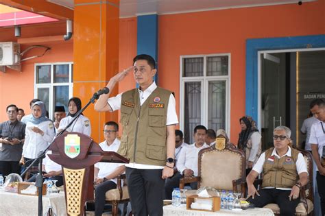 Pelatihan Tim Reaksi Cepat Penanggulangan Bencana BPBD Kabupaten Muaro