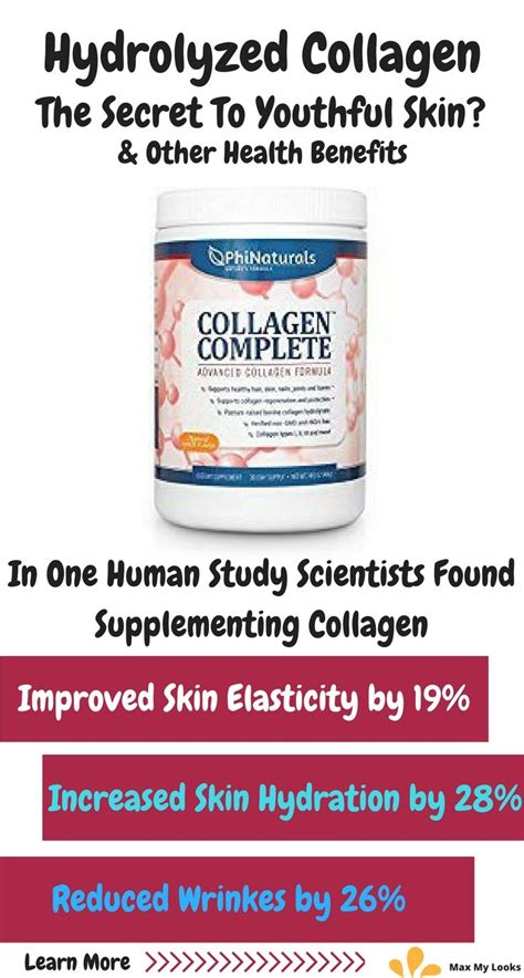 Hydrolyzed Collagen Peptides The Secret To Youthful Skin Collagen