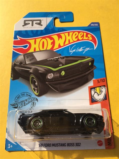 Jual HOT WHEELS HOTWHEELS 69 FORD MUSTANG BOSS 302 MUSCLE MANIA CAR LANGKA Jakarta Selatan