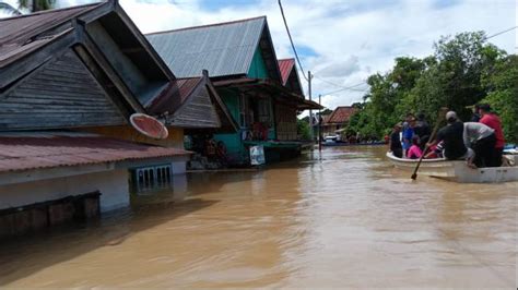 Banjir Di Musi Rawas Meluas 8 Ribu Warga Terdampak