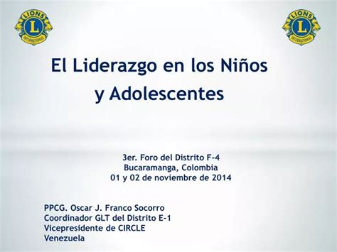 Ppt El Liderazgo En Los Niños Y Adolescentes Powerpoint Presentation Id6513408