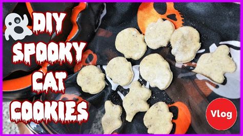 Diy Halloween Cat Cookies How To Make Homemade Cat Treats Spooky Cat