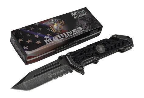 Usmc Marine Tactical Folding Pocket Knife G10 Handle Sharp Tanto Blade