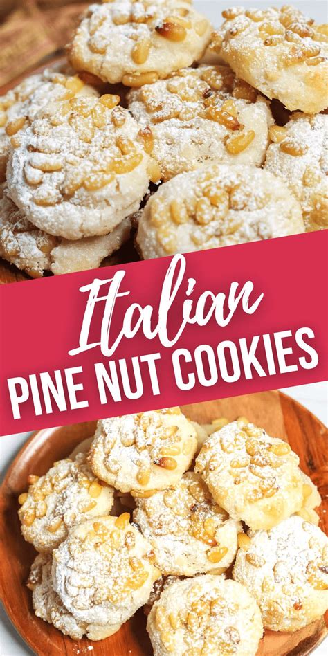 Pignoli Cookies Pine Nut Cookies Recipe Pinole Italian Bakery Pine