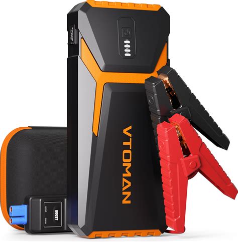 Amazon VTOMAN V10 Pro 4500A Jump Starter Portable Car Starter