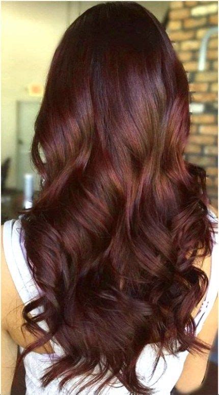 Deep Mahogany Hair Color Reddish Brown Hair Color Brown Hair Colors