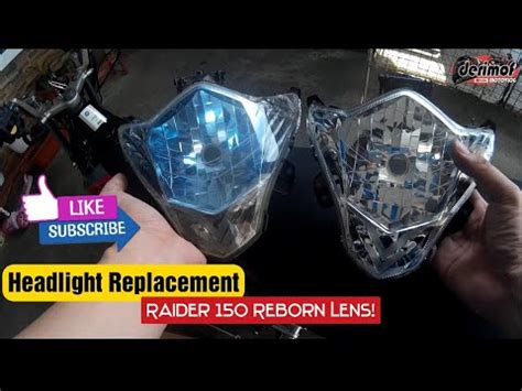 Raider Headlight Lens Replacement Reborn Clearlens Headlight