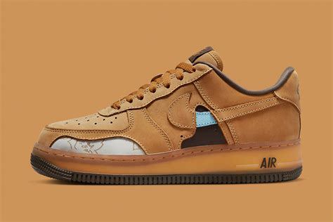 Nike Air Force Low Wheat Mocha Dq Nice Kicks