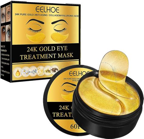 Amazon Arshege Pcs Under Eye Patches K Skin Care Gold