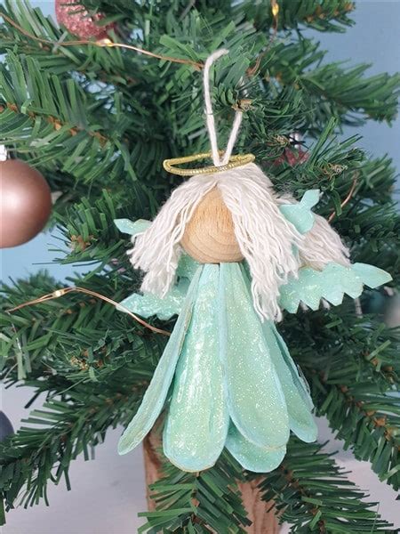 Weihnachtsengel Aus Eierkarton Basteln Bastelfrau