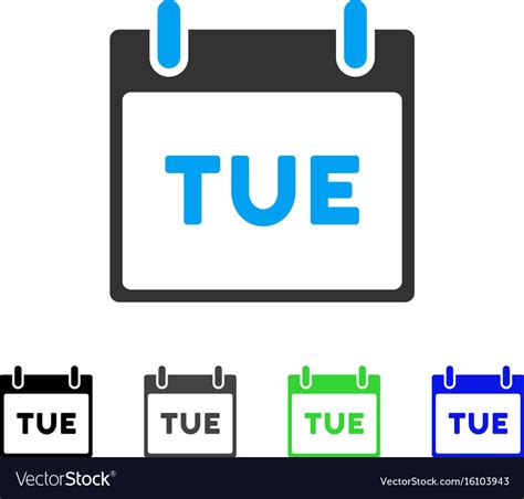 Tuesday Calendar Clipart