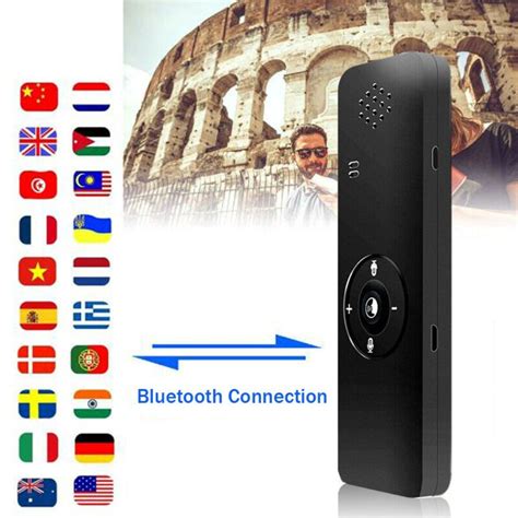 T Smart Translator Bluetooth En Tiempo Real Trad Grandado