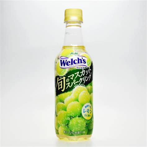 2022年版Welchs 旬のマスカットスパークリング実飲レビュー Naked juice Naked juice bottle