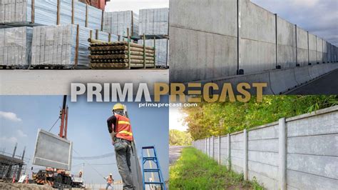 Harga Pagar Panel Beton Jakarta Januari Prima Precast