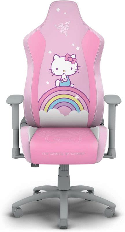 AutoFull Hello Kitty Pink Gaming Chair High Back Ergonomic Office Desk ...