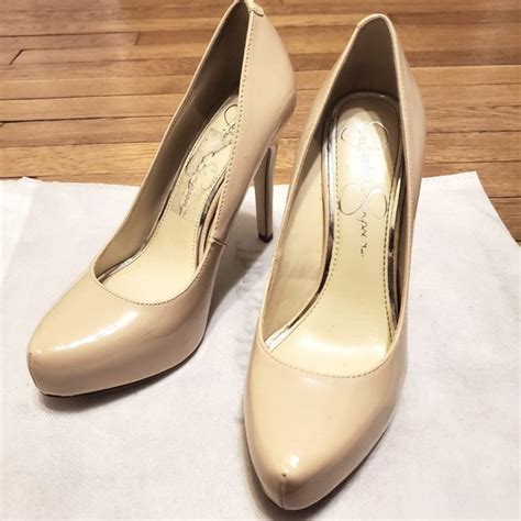 Jessica Simpson Shoes Jessica Simpson Nude Platform High Heels