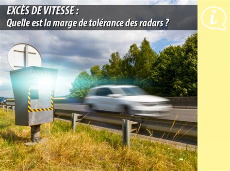 Excès de vitesse Quelle est la marge de tolérance des radars