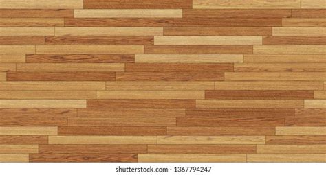 Seamless Wood Parquet Texture Linear Brown Stock Photo