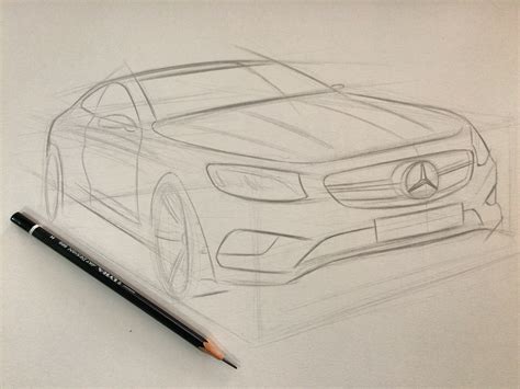 Mercedes-Benz Sketch Steps. on Behance