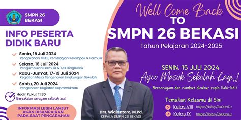 Informasi Masuk Sekolah Dan Peserta Didik Baru Untuk Kegiatan Mpls