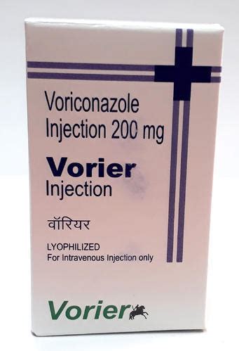 Liquid Voriconazole Vorier Injection At Best Price In Delhi Shaurya