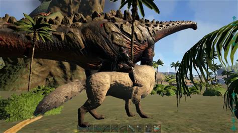 Ark Survival Evolved Titanosaurus Taming Youtube