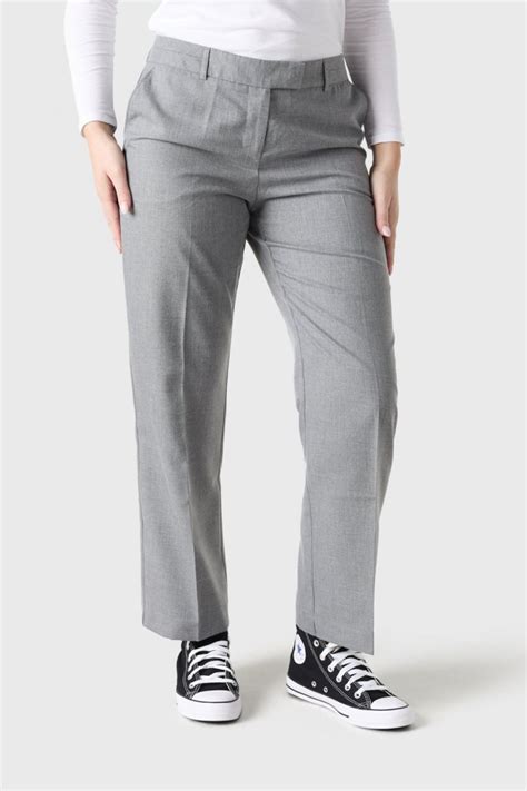 Alderley Womens Trousers Reg Fit Short Length Grey Sharkskin Sj