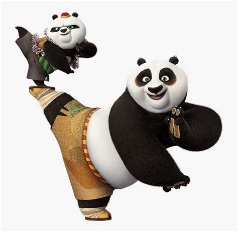 Transparent Baby Panda Png - Kung Fu Panda 3 Png, Png Download - kindpng