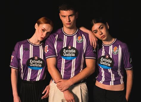 Real Valladolid 24 25 Kappa Home Kit Football Shirt Culture