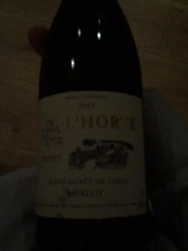 Château de l Horte Merlot Vivino US