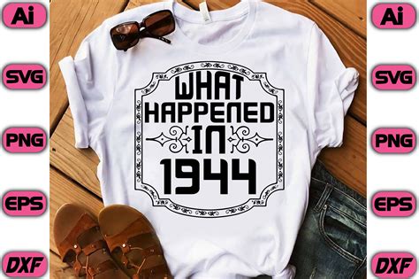 What Happened in 1944 Graphic by Craftlab98 · Creative Fabrica
