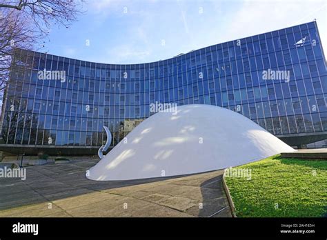 Paris France 18 Dec 2019 Designed By Oscar Niemeyer The