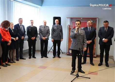 Wielkanocne spotkanie w lublinieckiej Komendzie Policji Wiadomości