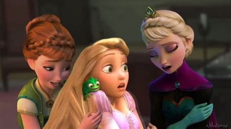 Frozen Disney Anna Rapunzel