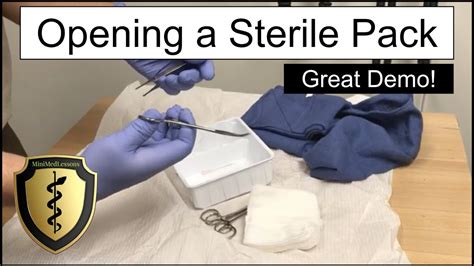 How To Open Sterile Package