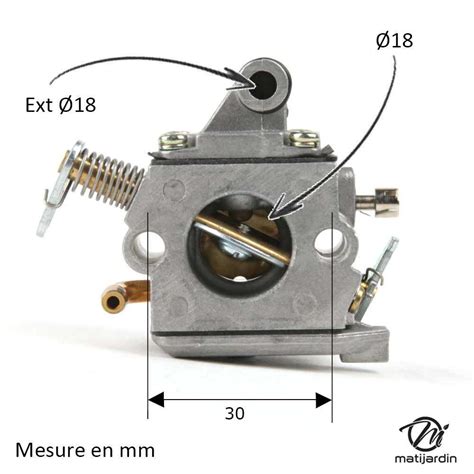 Carburateur pour tronçonneuse Stihl 017 018 MS170 MS180 carburateurs