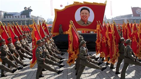 Huge Parade Marks North Koreas 65th Anniversary