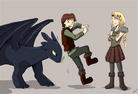 Training Your Dragon By Laurbits On Deviantart