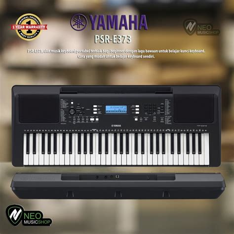 Jual Yamaha Psr E Key Portable Keyboard Shopee Indonesia