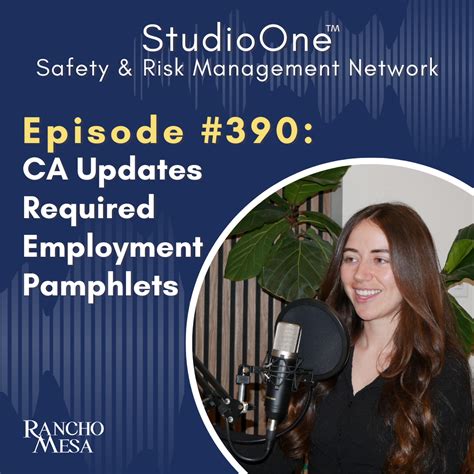 Ep 390 California Updates Required Employment Pamphlets — Rancho Mesa