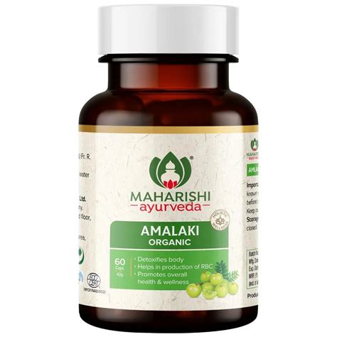 Maharishi Ayurveda Organic Amalaki Tablet Tablets India Ayurveda