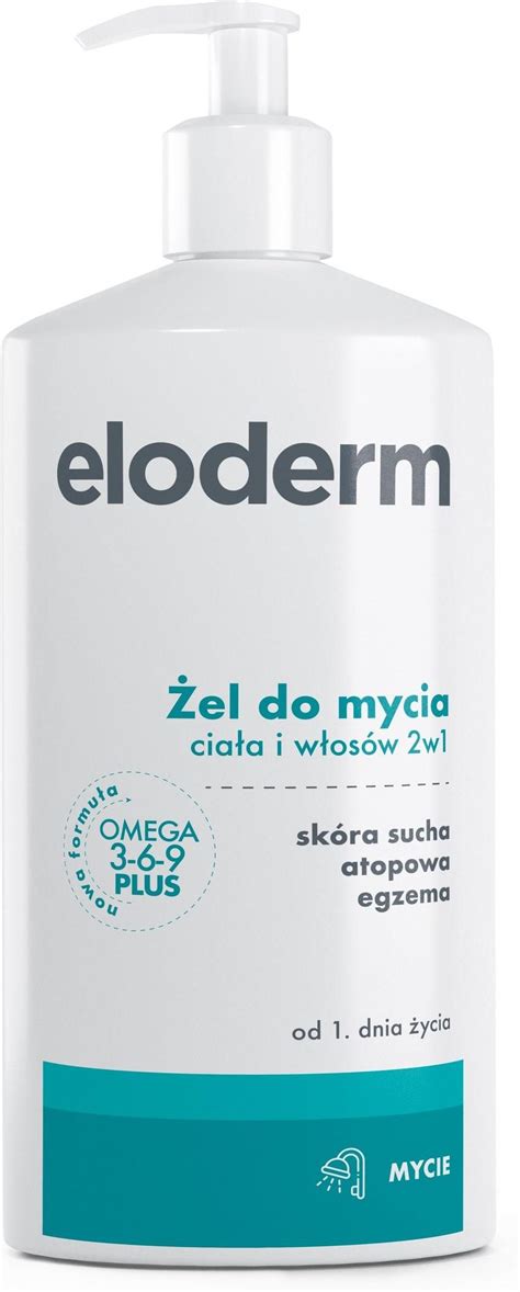 Eloderm Żel do mycia ciała i włosów 2w1 od 1 dnia życia 400 ml Ceny