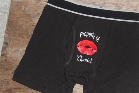 Property Of Boxers Valentines Day Boxers Ts For Him Etsy Canada