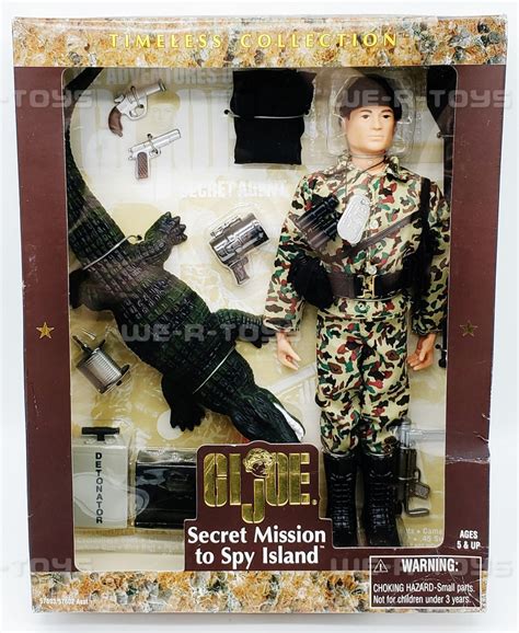 Gi Joe Secret Mission To Spy Island Figure Set Hasbro 1999 57603 New