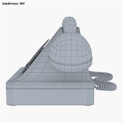 Retro Telephone V 1 3d Model By Zurel