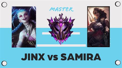 Master Tier Clash Jinx Yuumi Vs Samira Senna Wild Rift Adc