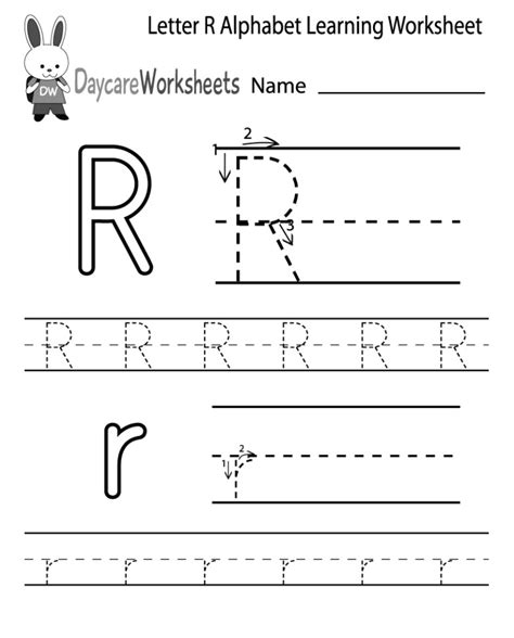 Letter R Kindergarten Worksheets Free Printable Kindergarten Worksheets