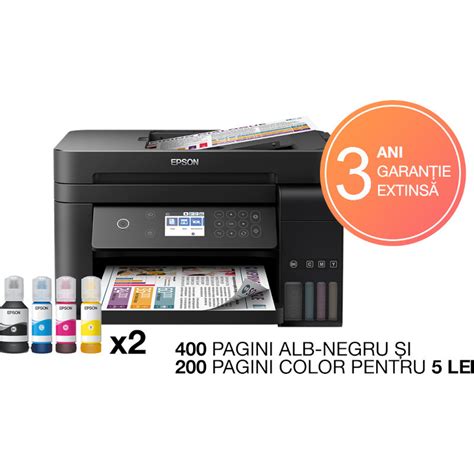 Multifunctionala Epson L Inkjet Ciss Color Format A Duplex