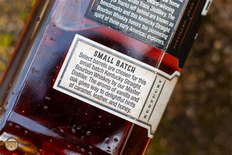 Benchmark Small Batch Bourbon Review Breaking Bourbon