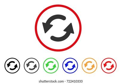 Refresh Ccw Icon Vector Illustration Style Stock Vector Royalty Free